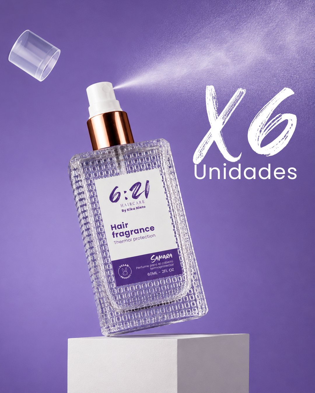 Perfume Capilar Samara X6